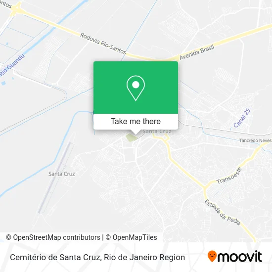 Cemitério de Santa Cruz map