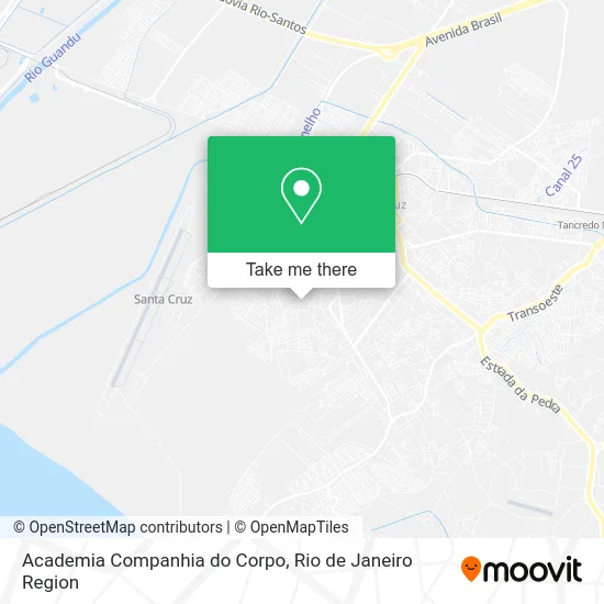 Academia Companhia do Corpo map