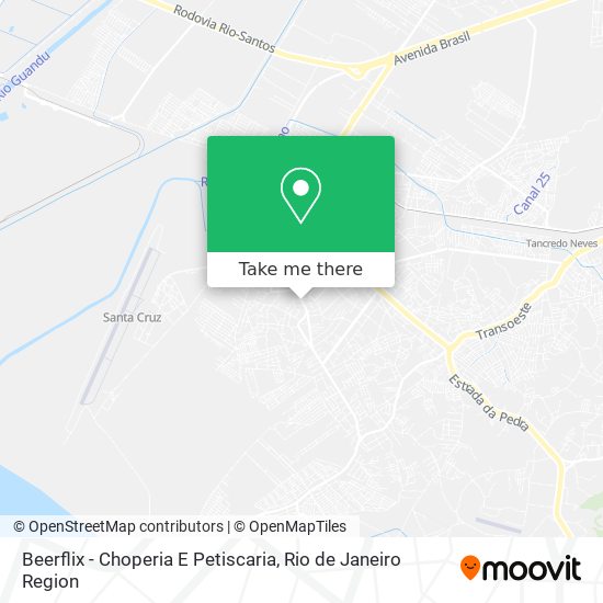 Beerflix - Choperia E Petiscaria map