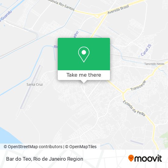 Bar do Teo map