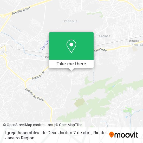 Igreja Assembléia de Deus Jardim 7 de abril map