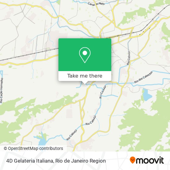 Mapa 4D Gelateria Italiana