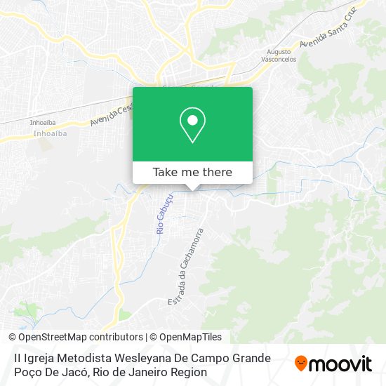 II Igreja Metodista Wesleyana De Campo Grande Poço De Jacó map