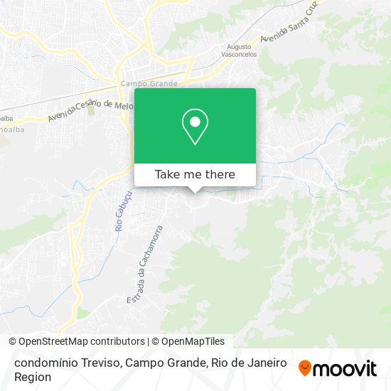 condomínio Treviso, Campo Grande map