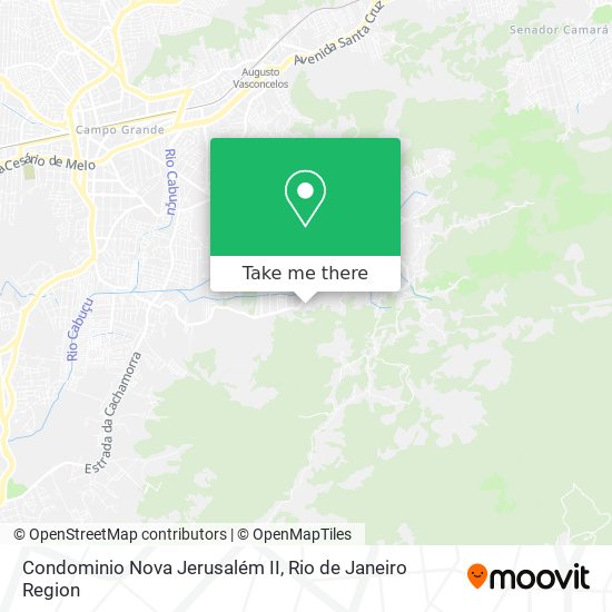 Mapa Condominio Nova Jerusalém II