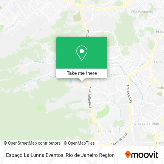 Espaço La Lunna Eventos map
