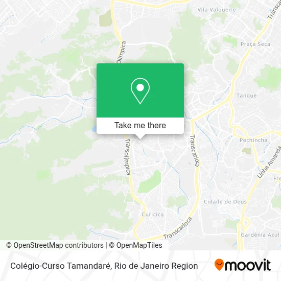 Colégio-Curso Tamandaré map