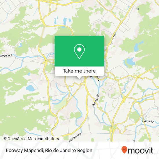 Ecoway Mapendi map