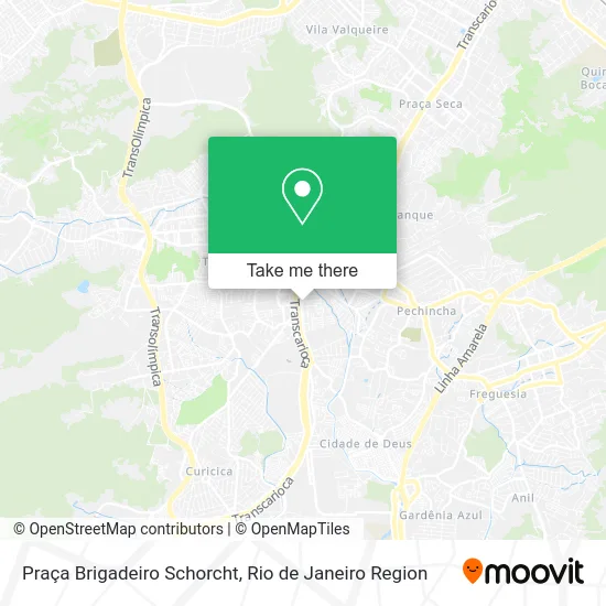 Praça Brigadeiro Schorcht map