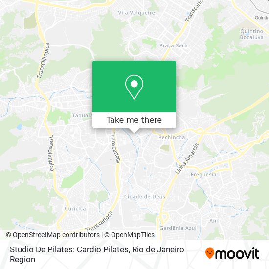 Studio De Pilates: Cardio Pilates map