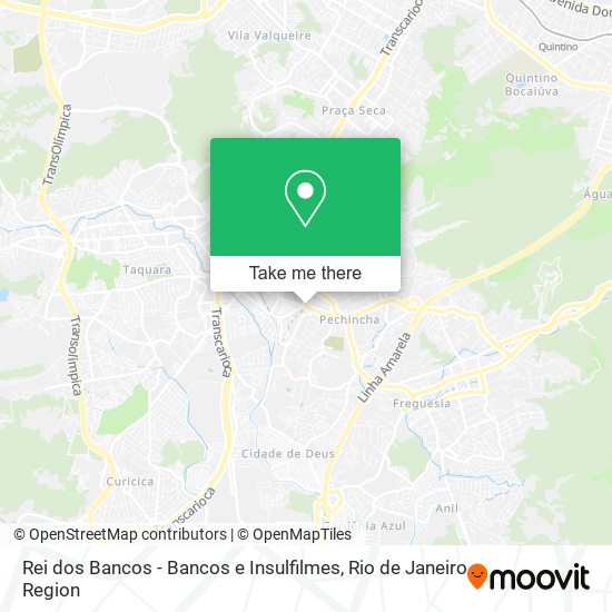 Rei dos Bancos - Bancos e Insulfilmes map