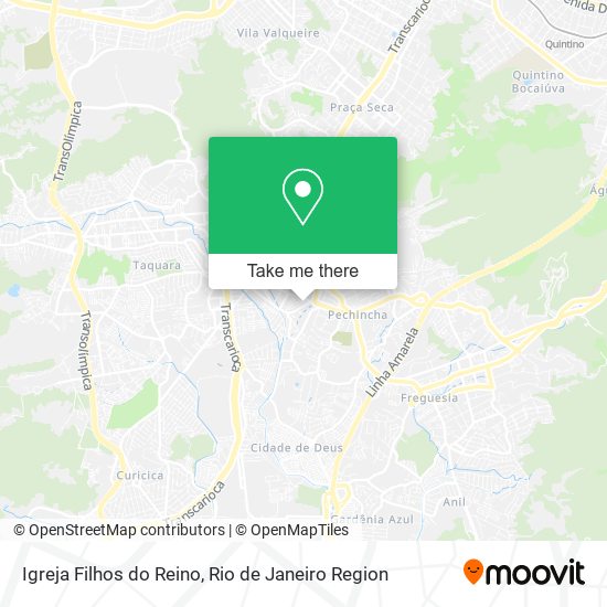 Igreja Filhos do Reino map
