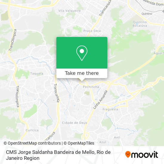 CMS Jorge Saldanha Bandeira de Mello map