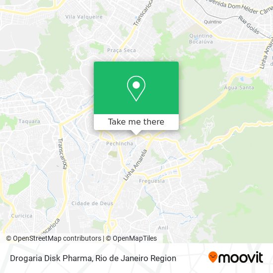 Drogaria Disk Pharma map
