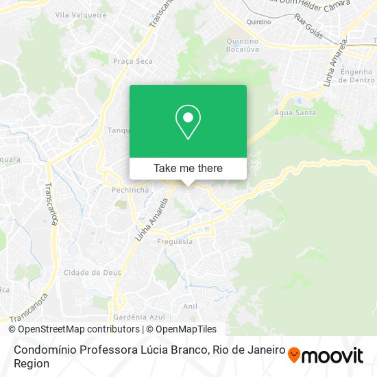 Mapa Condomínio Professora Lúcia Branco