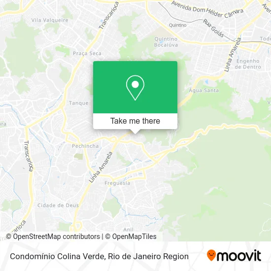 Condomínio Colina Verde map