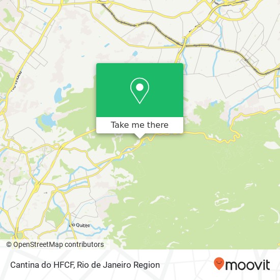 Mapa Cantina do HFCF