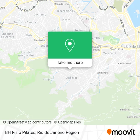 BH Fisio Pilates map