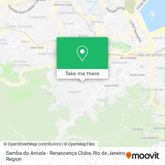 Mapa Samba do Arruda - Renascença Clube