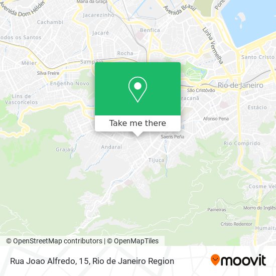 Mapa Rua Joao Alfredo, 15