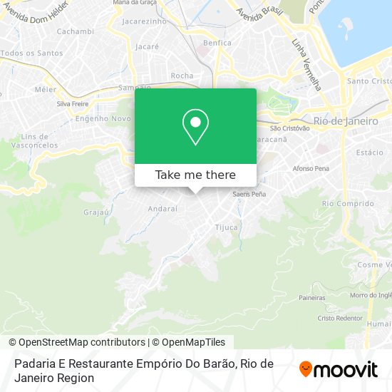 Padaria E Restaurante Empório Do Barão map