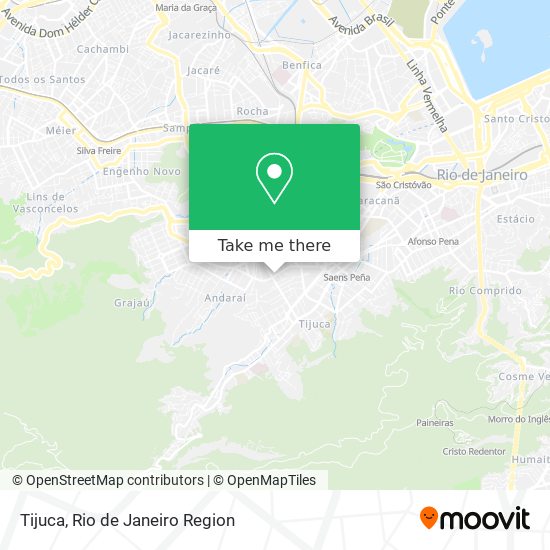 Mapa Tijuca