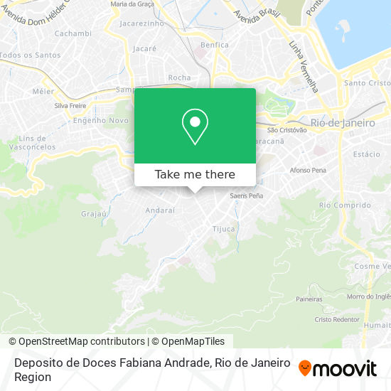 Mapa Deposito de Doces Fabiana Andrade
