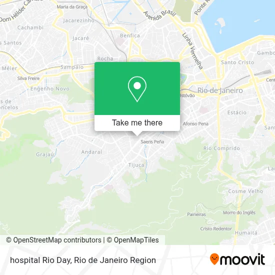 hospital Rio Day map