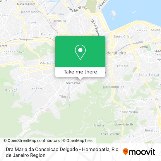 Dra Maria da Conceicao Delgado - Homeopatia map