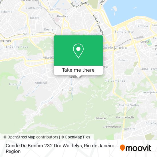 Conde De Bonfim 232 Dra Waldelys map