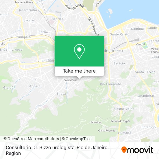 Consultorio Dr. Bizzo urologista map