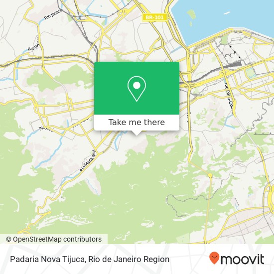 Padaria Nova Tijuca map