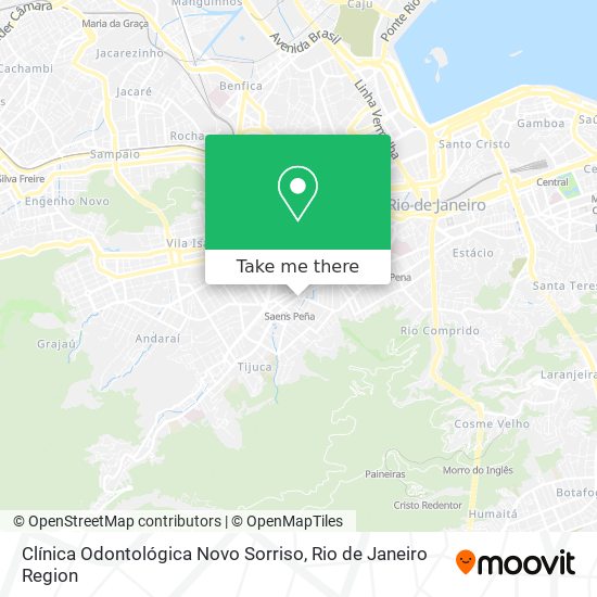 Clínica Odontológica Novo Sorriso map