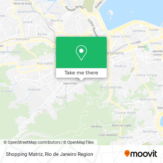 Mapa Shopping Matriz