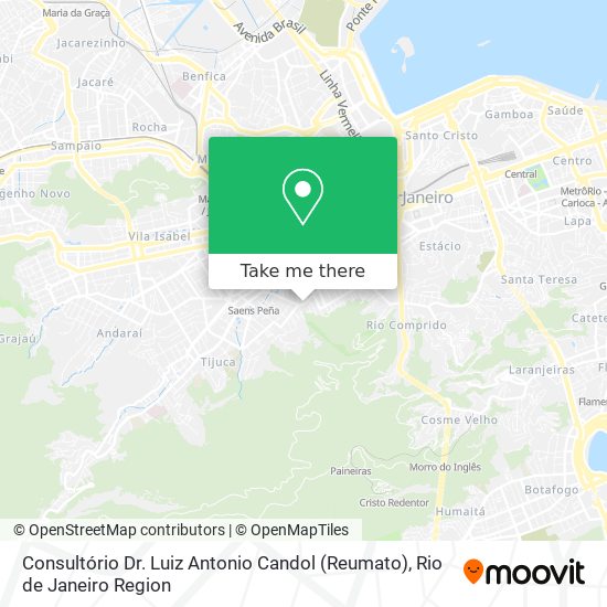 Consultório Dr. Luiz Antonio Candol (Reumato) map