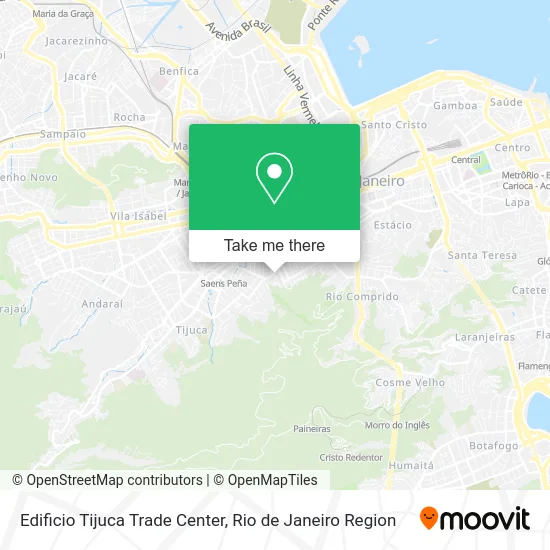 Edificio Tijuca Trade Center map