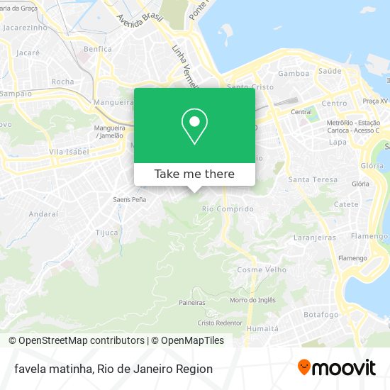 Mapa favela matinha