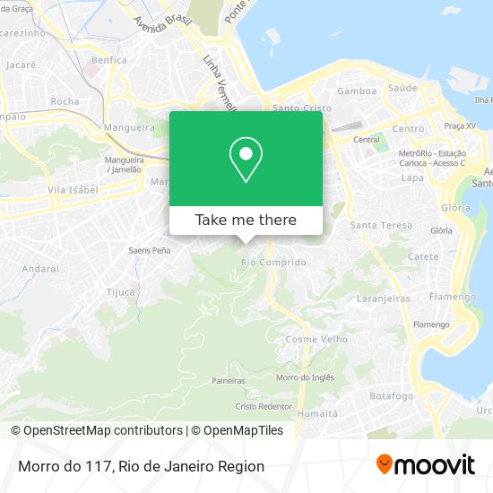 Mapa Morro do 117