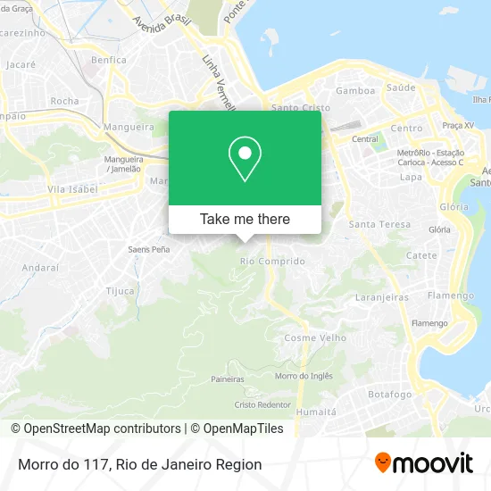 Morro do 117 map