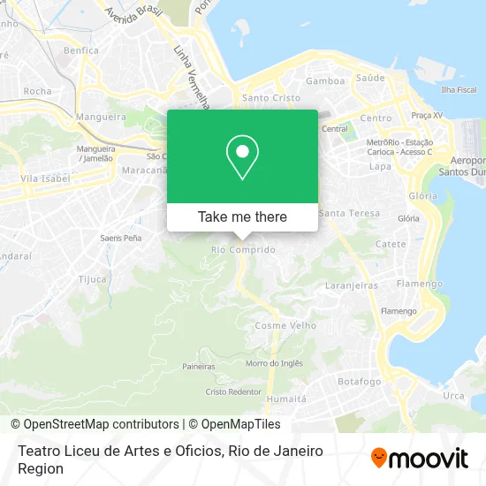 Teatro Liceu de Artes e Oficios map