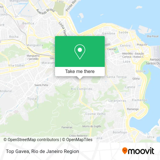 Top Gavea map