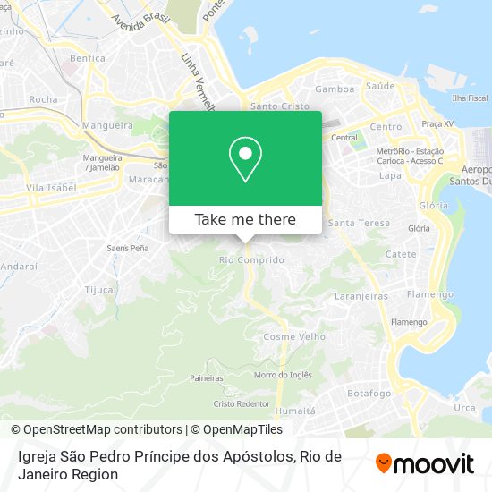 Igreja São Pedro Príncipe dos Apóstolos map