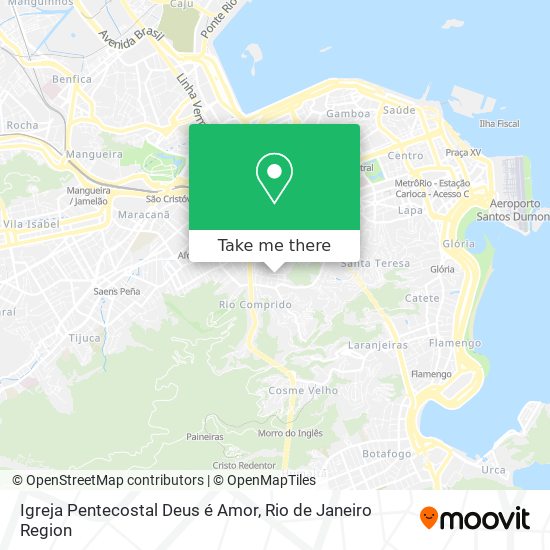 Igreja Pentecostal Deus é Amor map