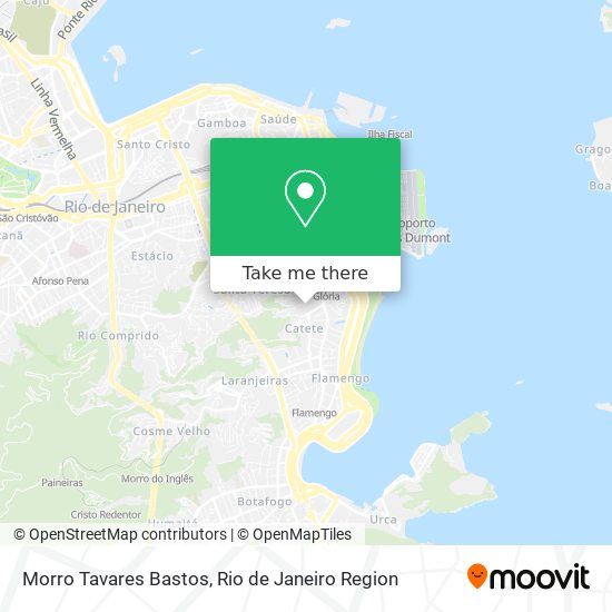 Morro Tavares Bastos map