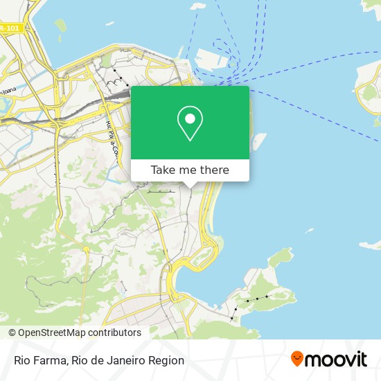 Rio Farma map