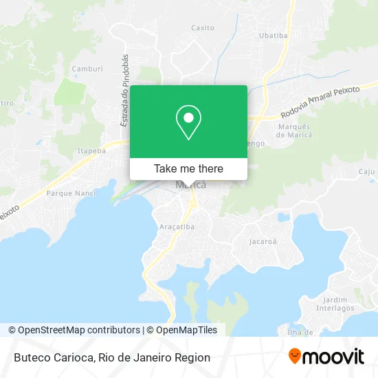 Buteco Carioca map