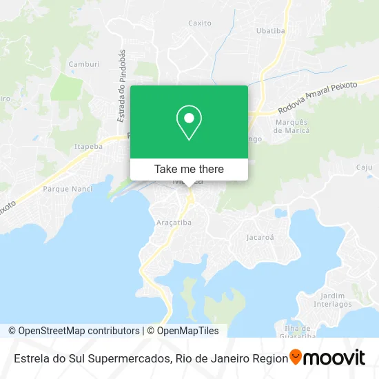 Estrela do Sul Supermercados map