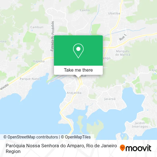 Paróquia Nossa Senhora do Amparo map