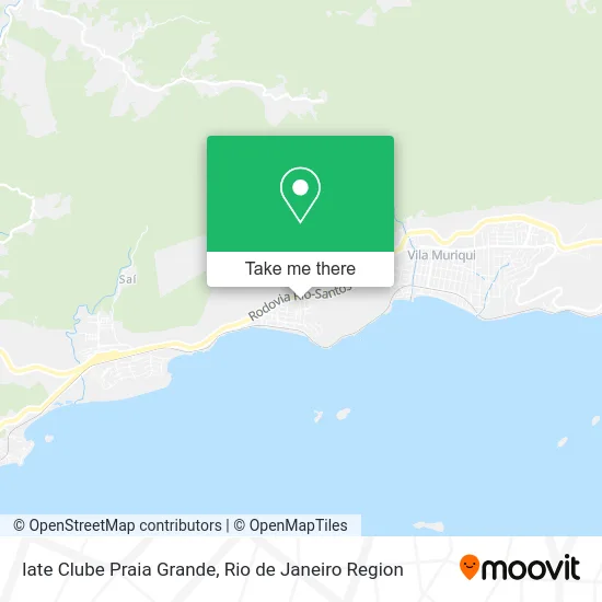 Iate Clube Praia Grande map
