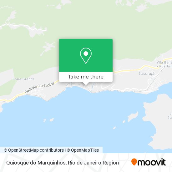 Quiosque do Marquinhos map